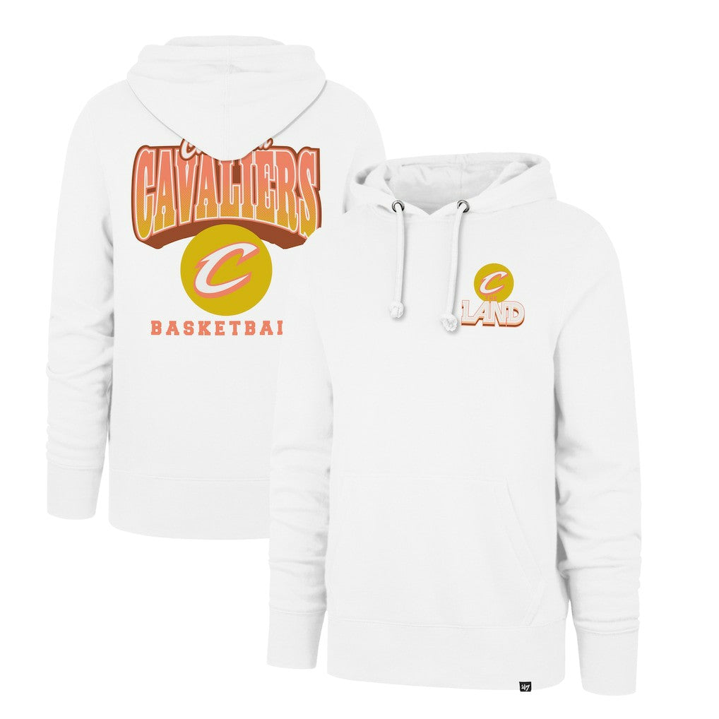 47 brand - Cleveland Cavaliers '47 2025/26 City Edition Jab Step Headline Hoodie - White
