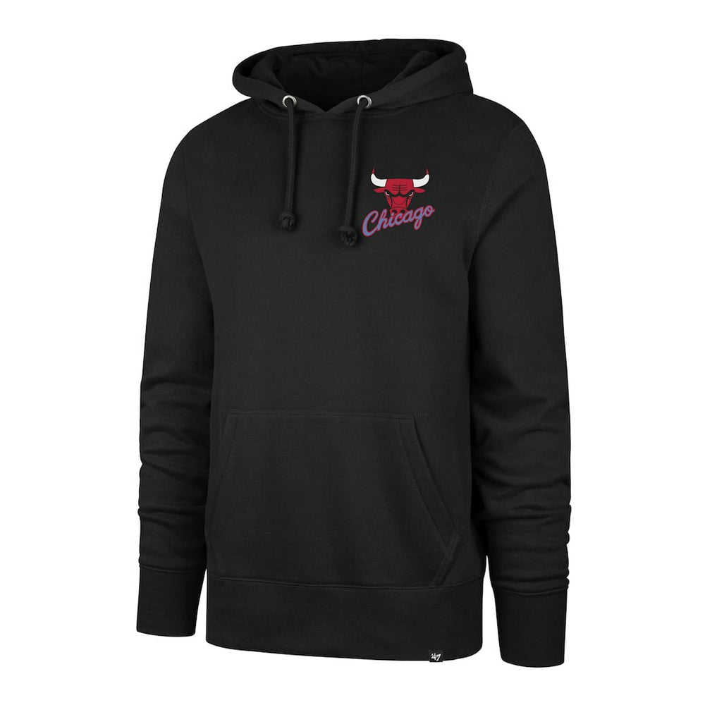 47 brand - Chicago Bulls '47 2025/26 City Edition Jab Step Headline Hoodie - Black