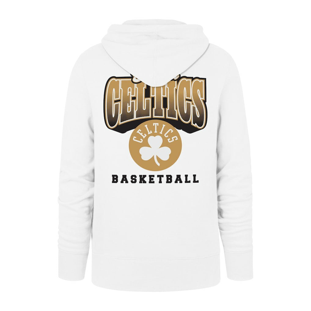 47 brand - Boston Celtics '47 2025/26 City Edition Jab Step Headline Hoodie - White