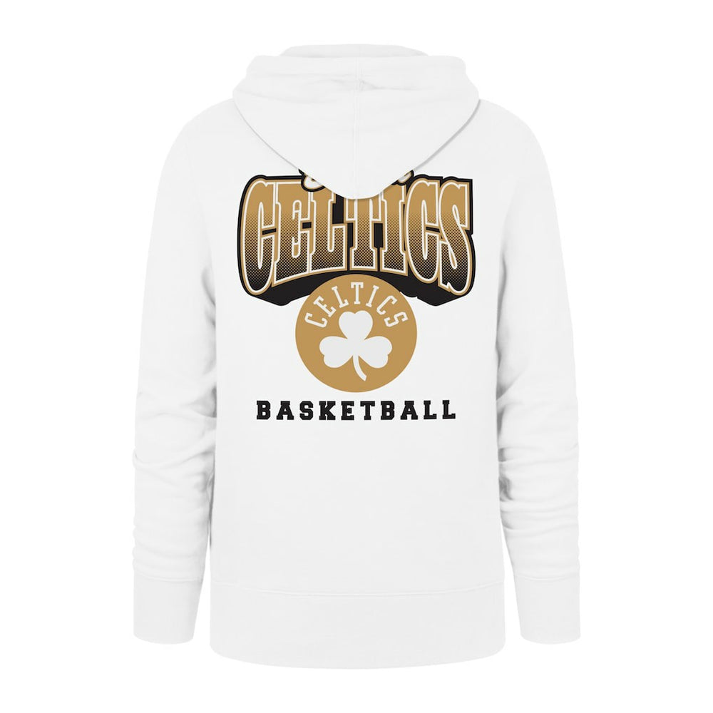 47 brand - Boston Celtics '47 2025/26 City Edition Jab Step Headline Hoodie - White