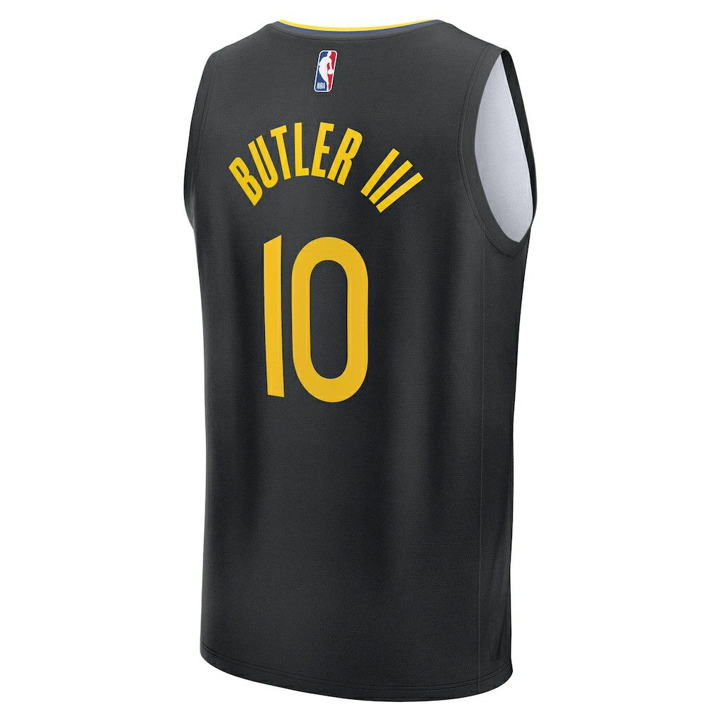 Fanatics - Jimmy Butler III Golden State Warriors Fast Break Replica Player Jersey - Statement Editi- Black