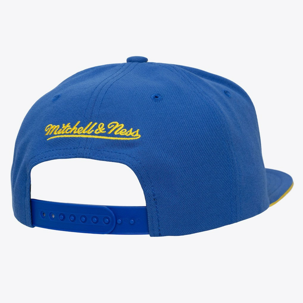 Mitchell & Ness - Golden State Warriors Color Pop Snapback Hat - Gold/Royal