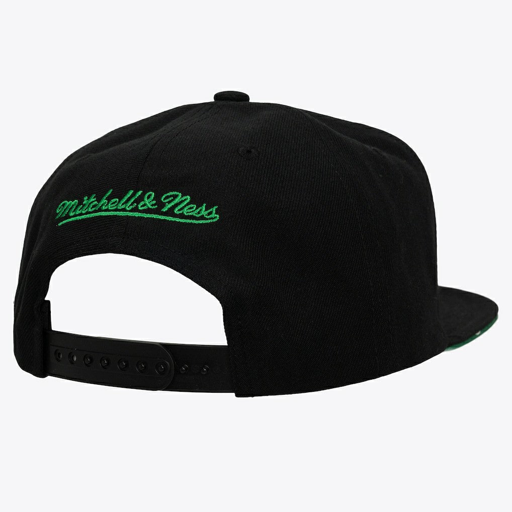 Mitchell & Ness - Boston Celtics Color Pop Snapback Hat - Kelly Green/Black