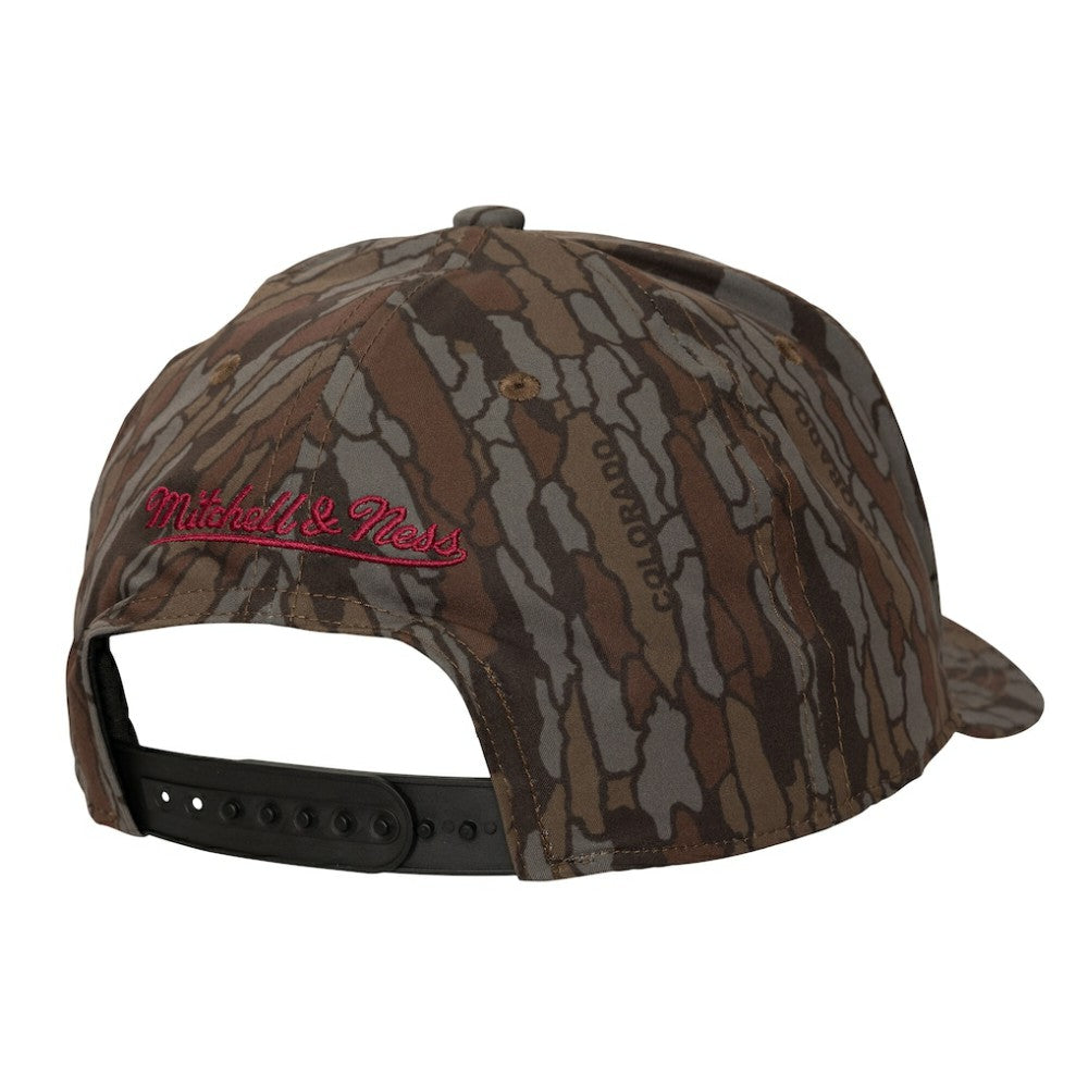 Colorado Avalanche - Mitchell & Ness Hidden Camo Pro Crown Adjustable Hat Camo