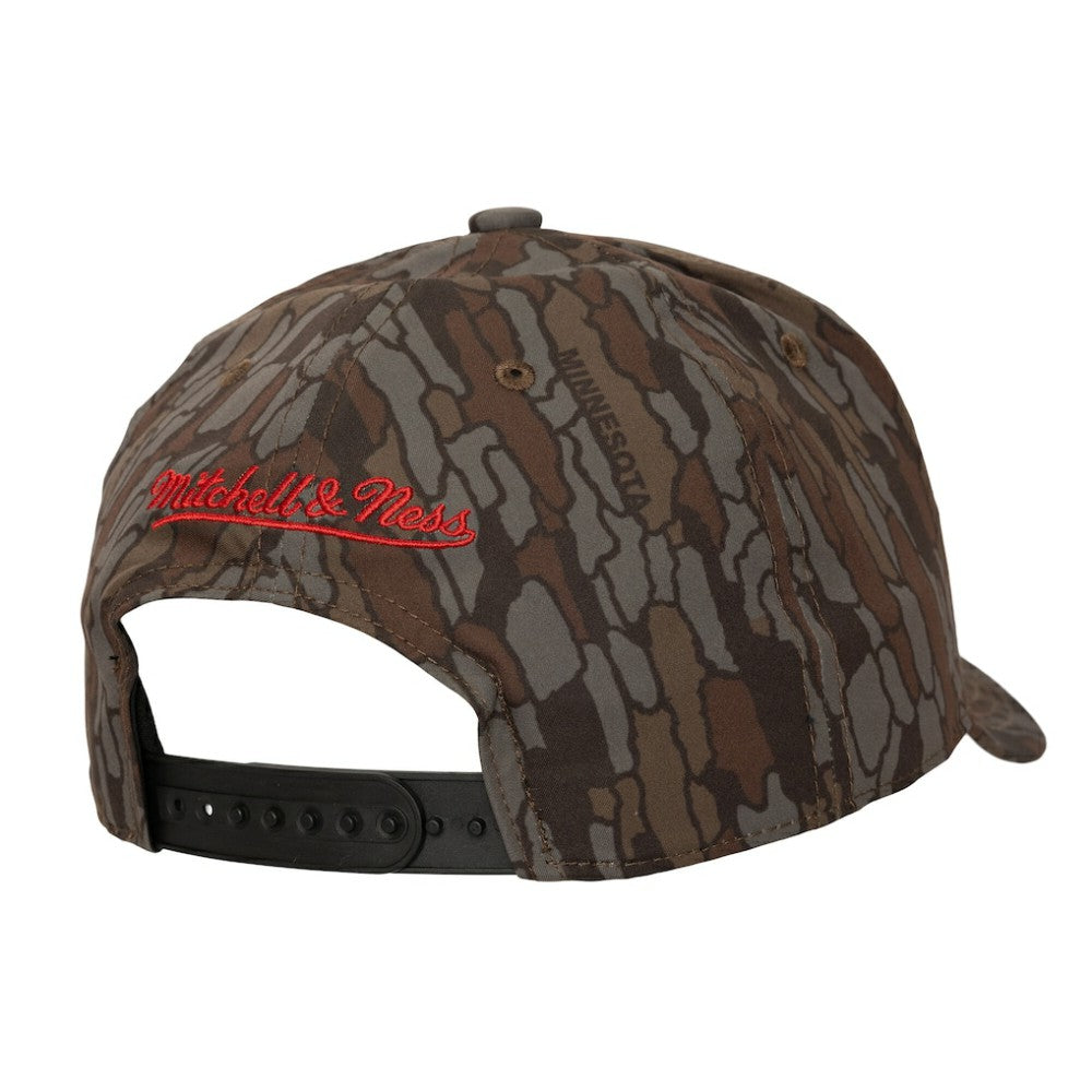 Minnesota Wild - Mitchell & Ness Hidden Camo Pro Crown Adjustable Hat Camo