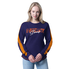NBA - Phoenix Suns G-III 4Her by Carl Banks Women's Advantage Tri-Blend Long Sleeve T-Shirt - Purple