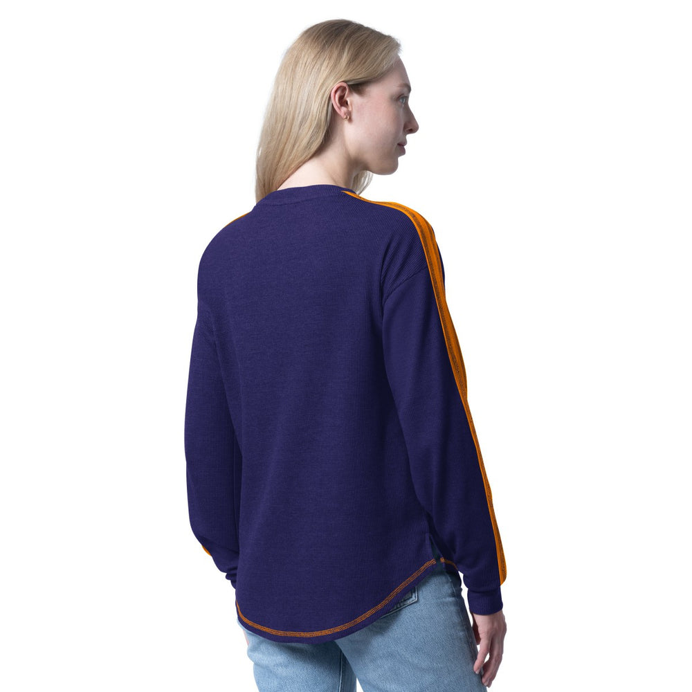 NBA - Phoenix Suns G-III 4Her by Carl Banks Women's Advantage Tri-Blend Long Sleeve T-Shirt - Purple