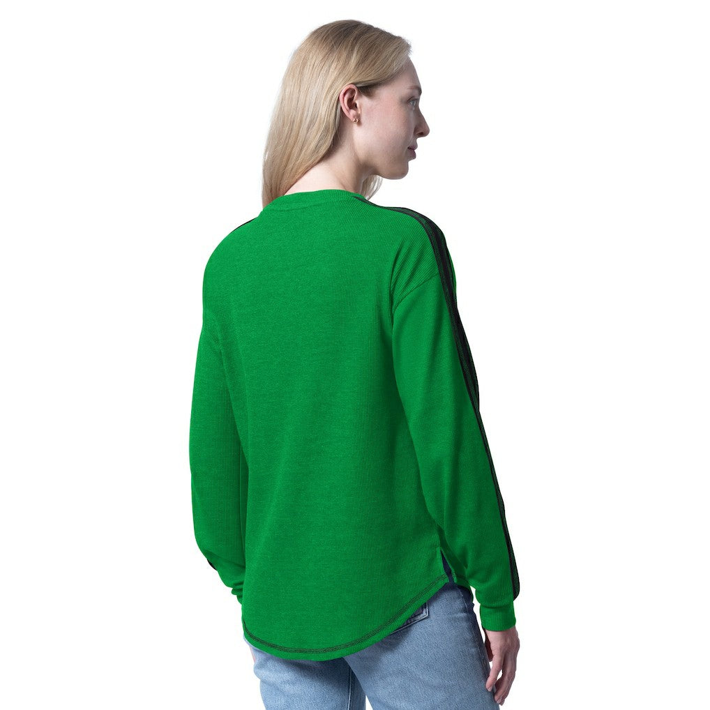 NBA - Boston Celtics G-III 4Her by Carl Banks Women's Advantage Tri-Blend Long Sleeve T-Shirt - Kelly Green