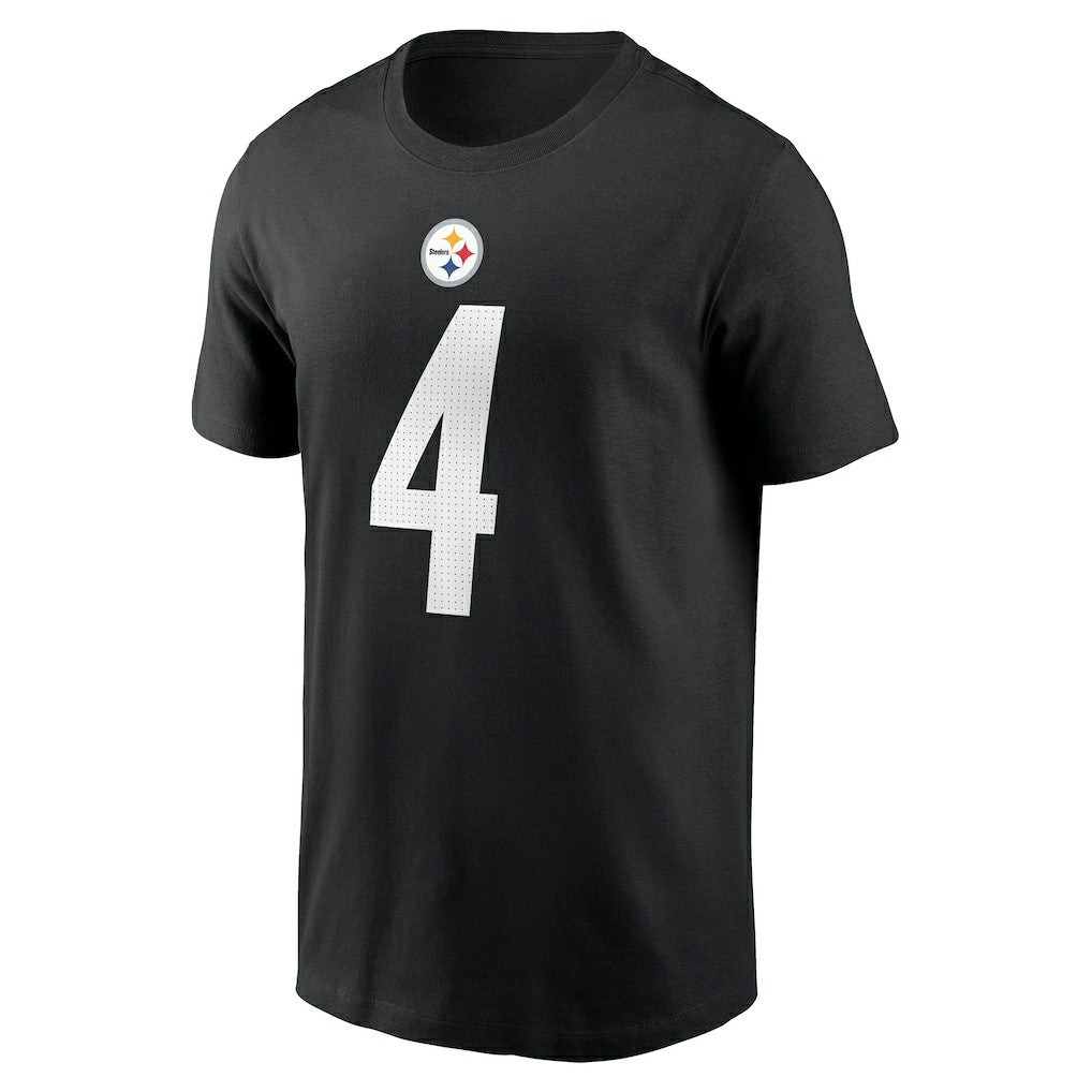 DK Metcalf Pittsburgh Steelers Name & Number T-Shirt Black - Nike