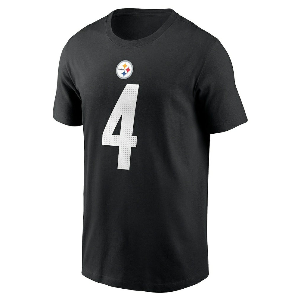 DK Metcalf Pittsburgh Steelers Name & Number T-Shirt Black - Nike