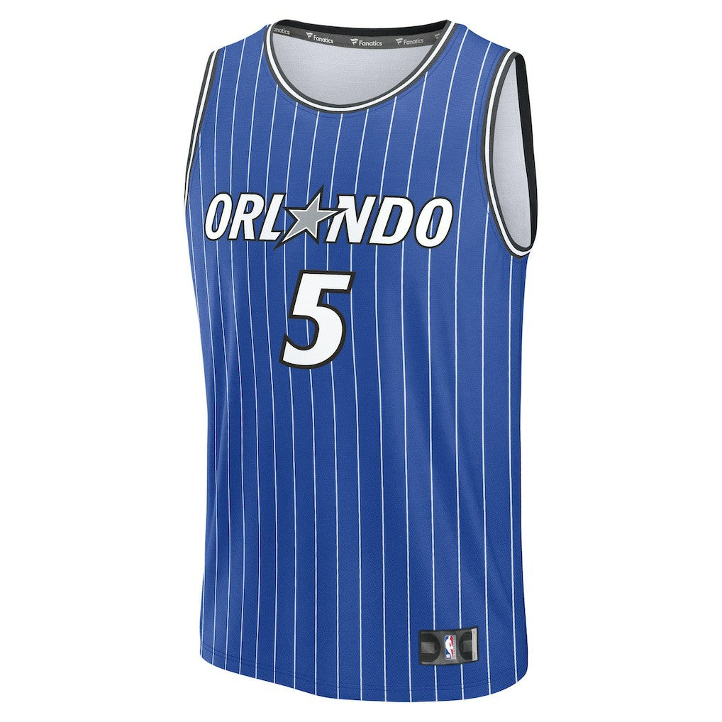 Fanatics - Paolo Banchero Orlando Magic Fast Break Replica Player Jersey - Icon Edition - Blue