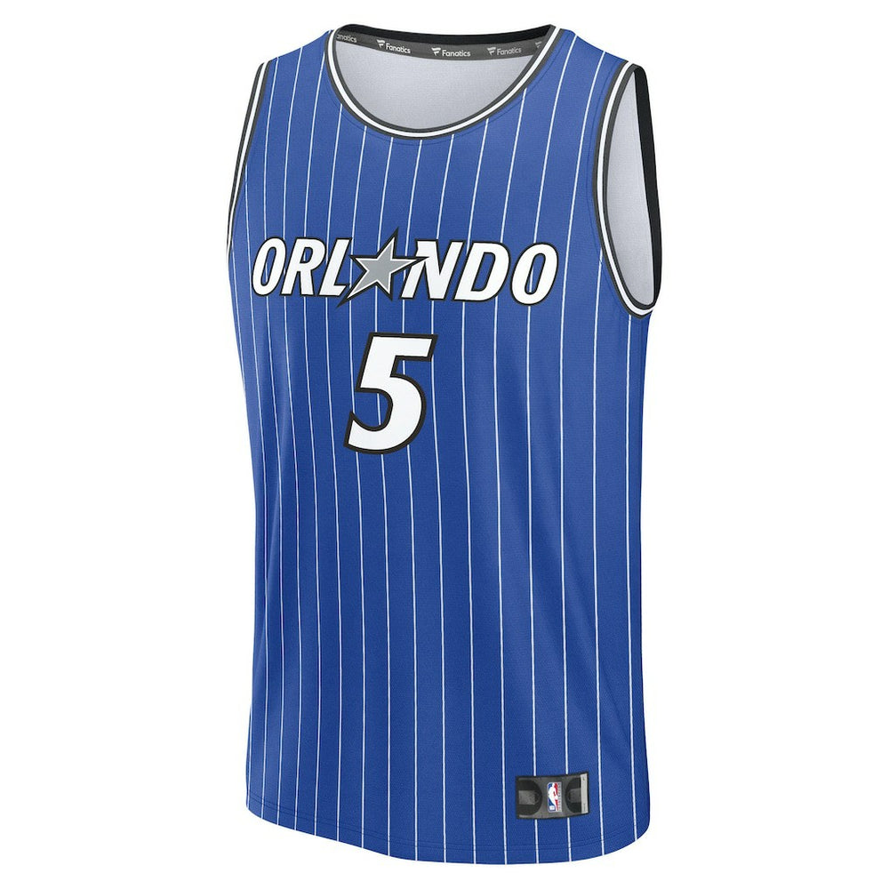 Fanatics - Paolo Banchero Orlando Magic Fast Break Replica Player Jersey - Icon Edition - Blue