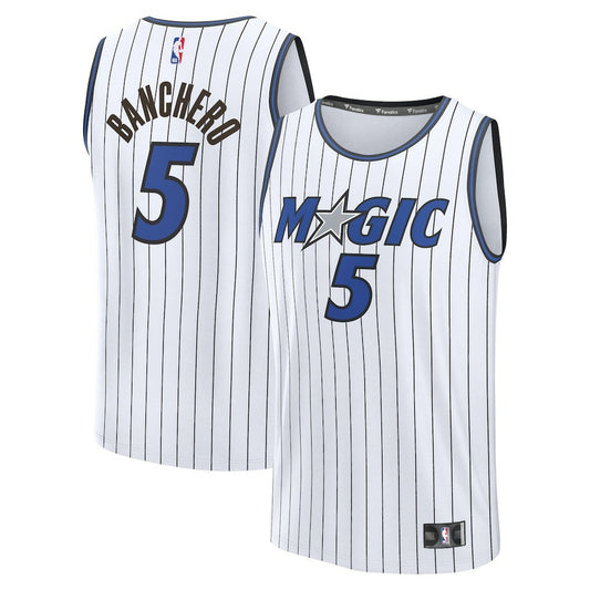 Paolo Banchero Orlando Magic Fast Break Replica Player Jersey - Association Edition - White | NBA Jerseys