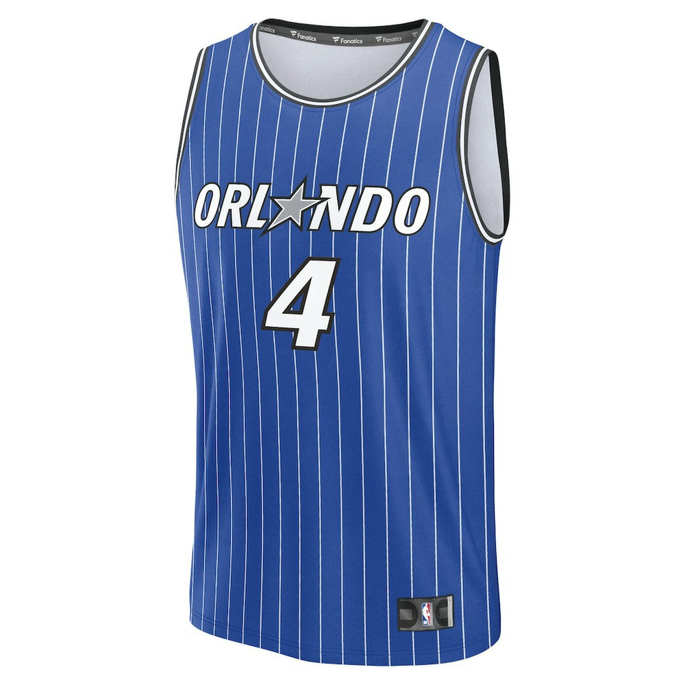 Fanatics - Jalen Suggs Orlando Magic Fast Break Jersey - Icon Edition - Blue