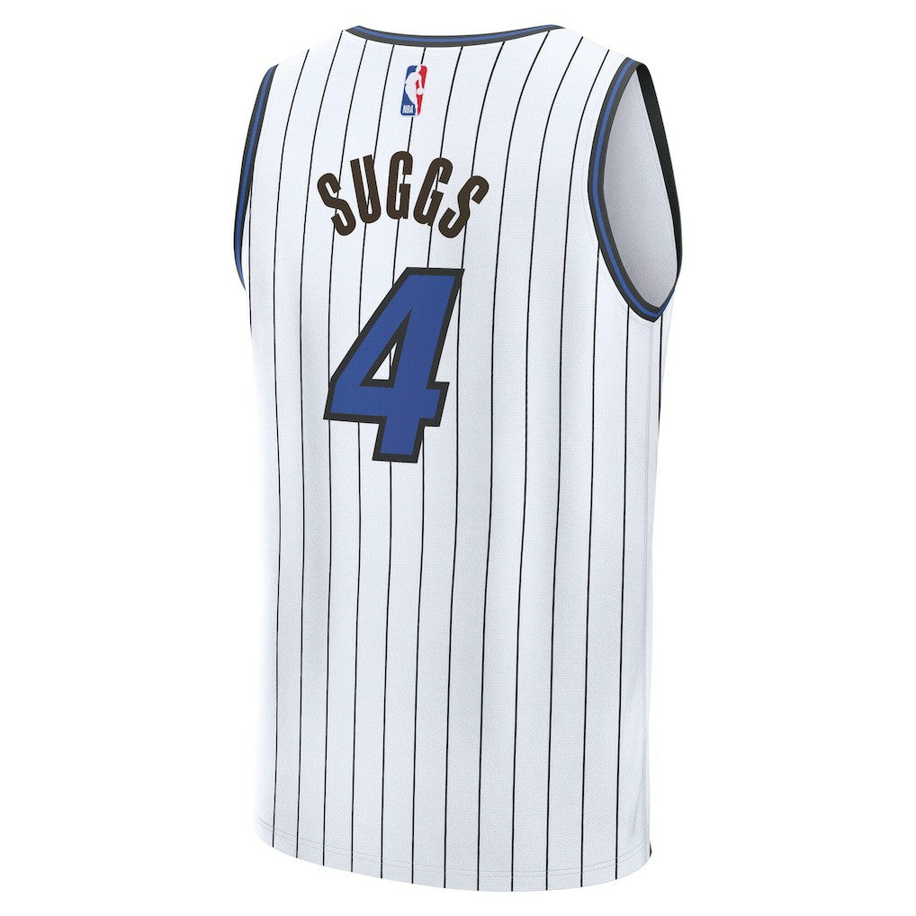Jalen Suggs Orlando Magic Fast Break Replica Jersey - White - Association Edition | NBA Jerseys