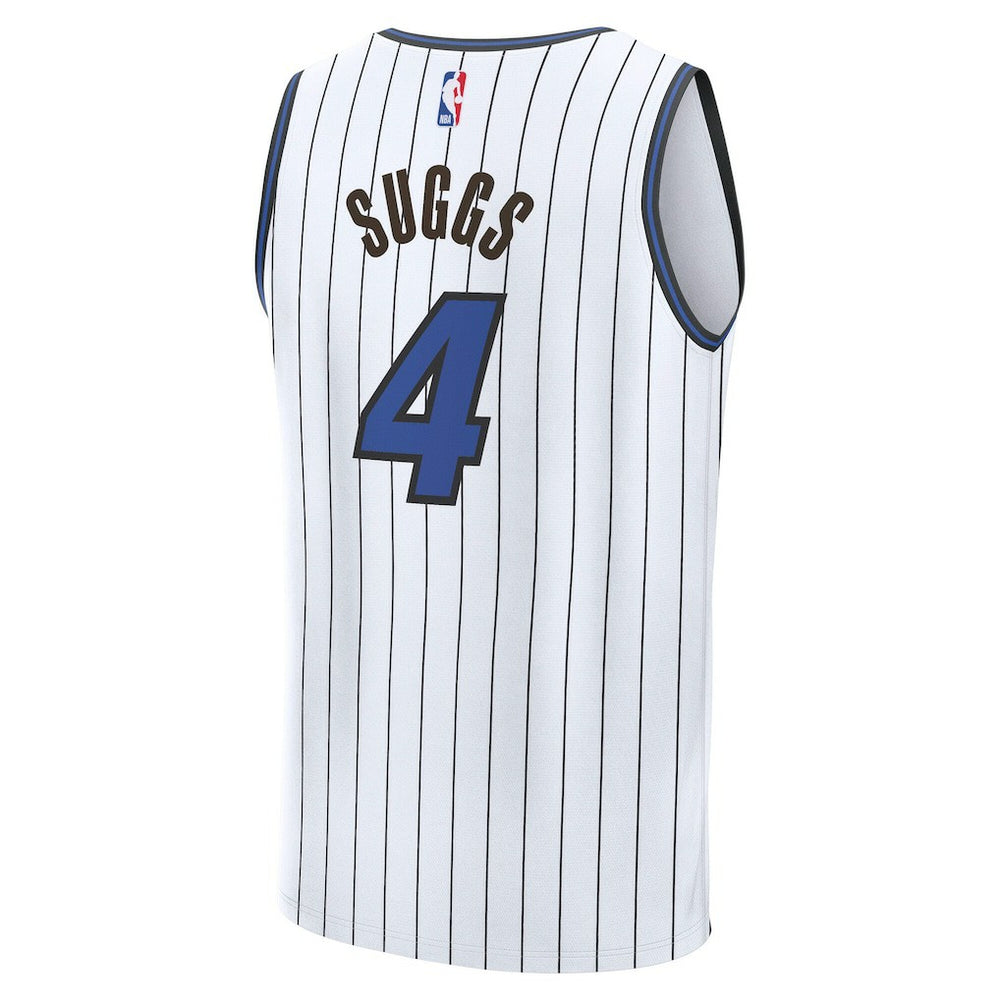Fanatics - Jalen Suggs Orlando Magic Fast Break Replica Jersey - White - Association Edition