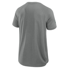 Edmonton Oilers - Fanatics 2025 Stanley Cup Playoffs Authentic Pro Rink Performance T-Shirt Heather Gray