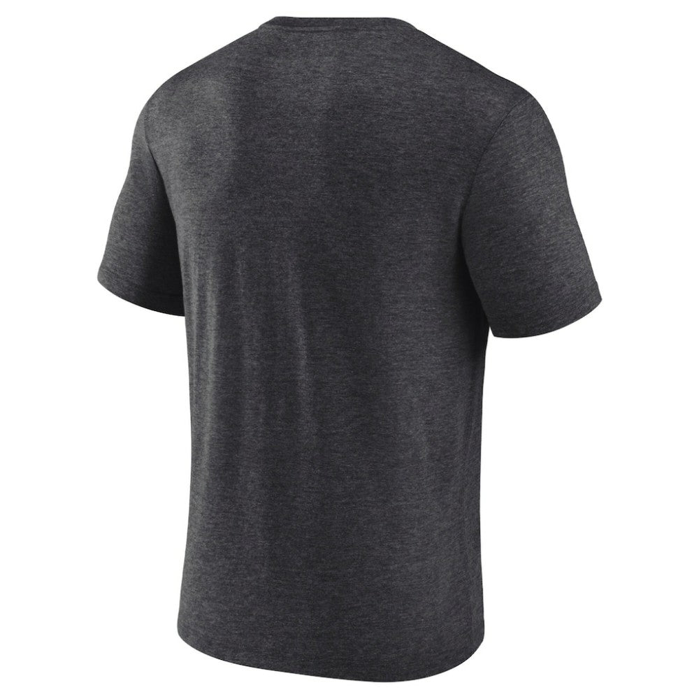 Florida Panthers - Fanatics 2025 Stanley Cup Playoffs Crossbar Tri-Blend T-Shirt Heather Charcoal