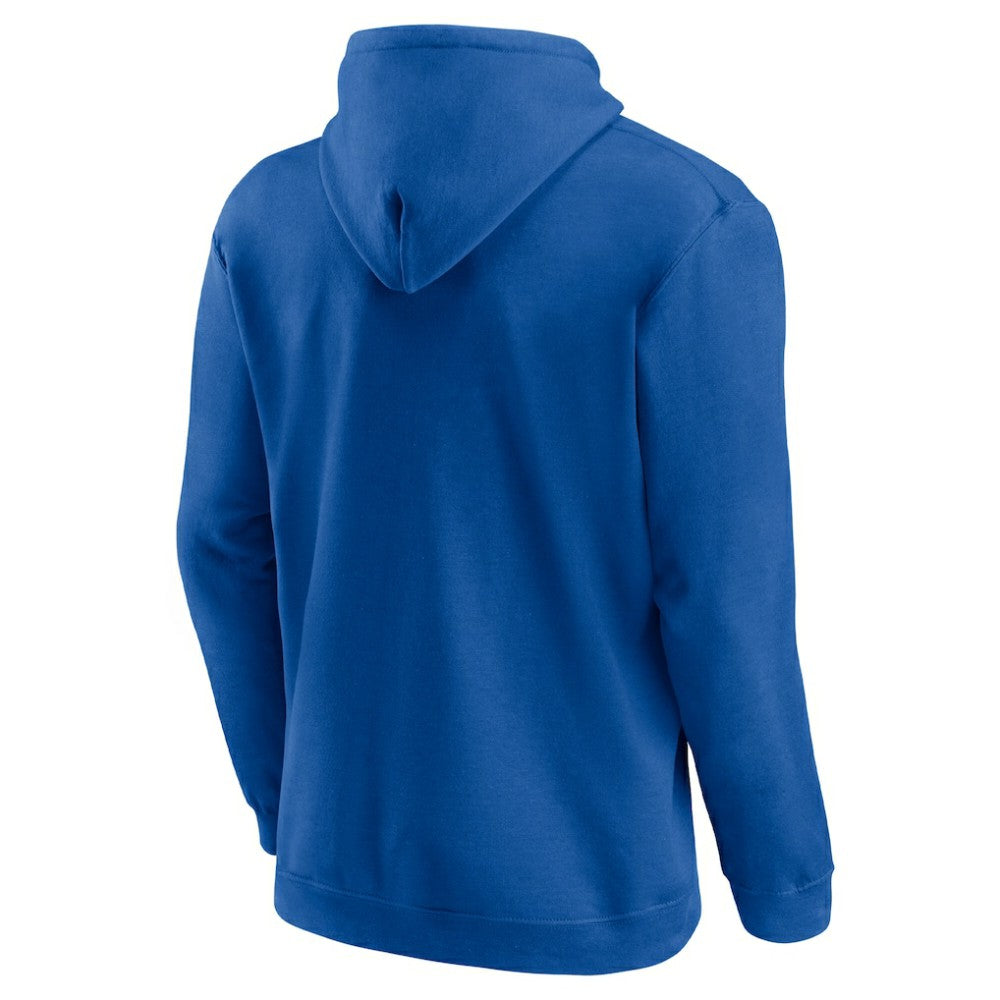 Edmonton Oilers - Fanatics 2025 Stanley Cup Playoffs Breakout Fleece Pullover Hoodie Royal