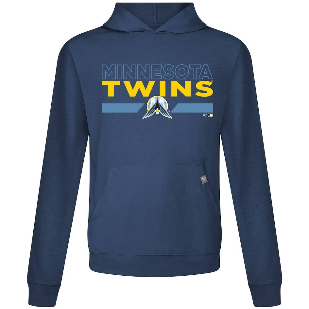 Minnesota Twins Levelwear City Connect Relay No Hitter Pullover Hoodie On Sale