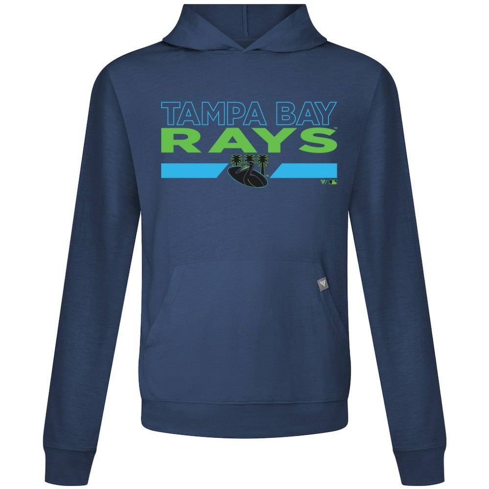 Tampa Bay Rays Levelwear City Connect Relay No Hitter Pullover Hoodie On Sale