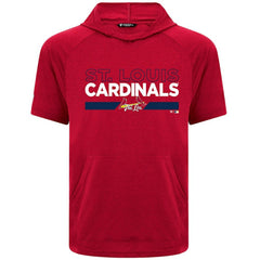 St. Louis Cardinals Levelwear City Connect Phase No Hitter Short Sleeve Pullover Hoodie Lifestyle