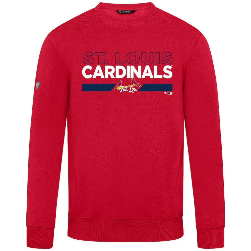 St. Louis Cardinals Levelwear City Connect Zane No Hitter Pullover Sweatshirt discount