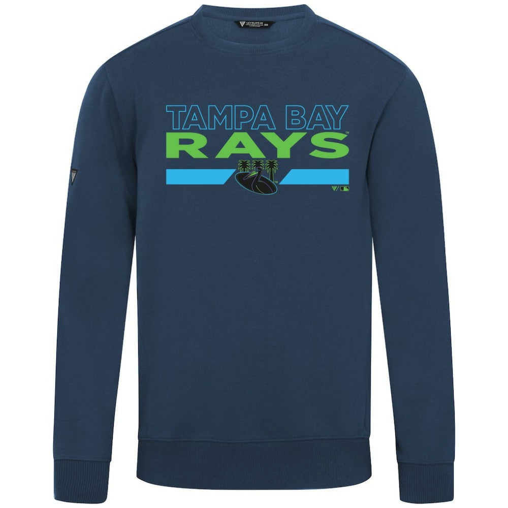 Tampa Bay Rays Levelwear City Connect Zane No Hitter Pullover Sweatshirt Sale