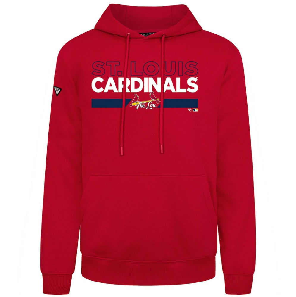 St. Louis Cardinals Levelwear City Connect Podium No Hitter Pullover Hoodie Online