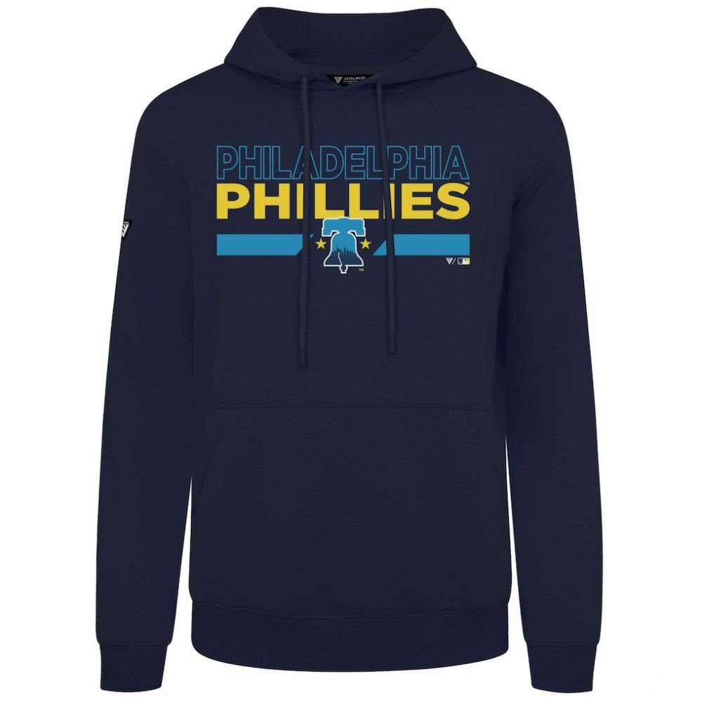 Philadelphia Phillies Levelwear City Connect Podium No Hitter Pullover Hoodie Online