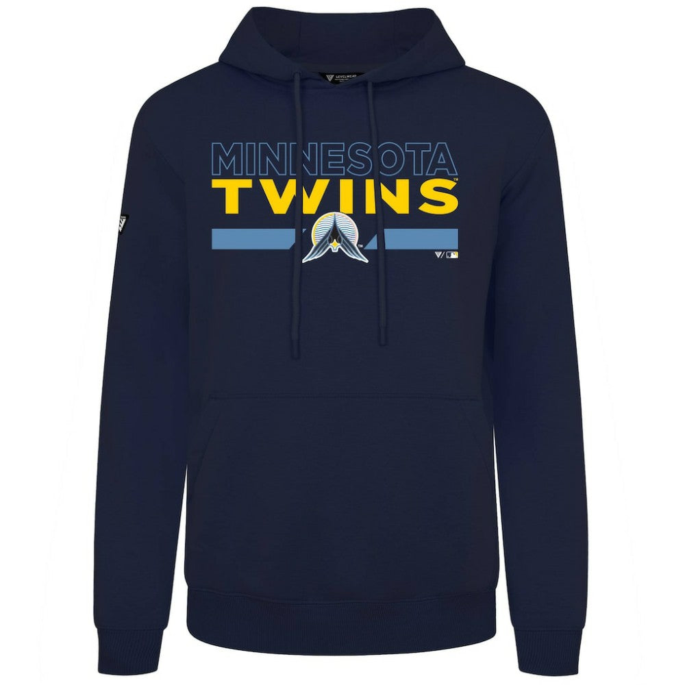 Minnesota Twins Levelwear City Connect Podium No Hitter Pullover Hoodie Online