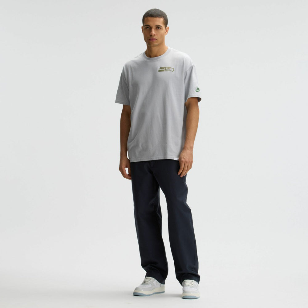 Seattle Seahawks 2025 Rivalries Collection Essential Max90 T-Shirt Wolf Gray - Nike