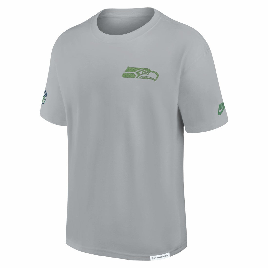 Seattle Seahawks 2025 Rivalries Collection Essential Max90 T-Shirt Wolf Gray - Nike