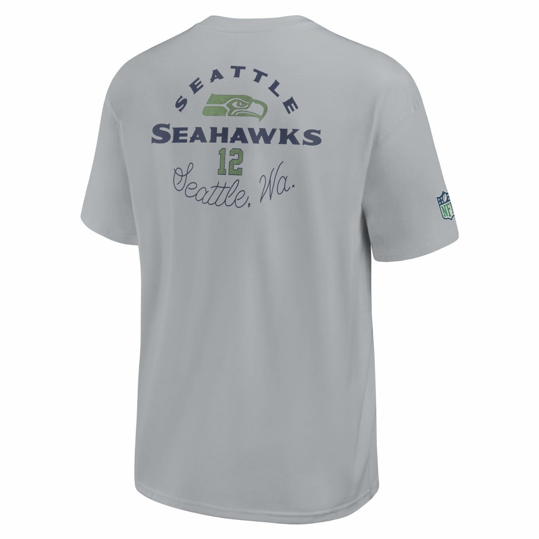 Seattle Seahawks 2025 Rivalries Collection Essential Max90 T-Shirt Wolf Gray - Nike