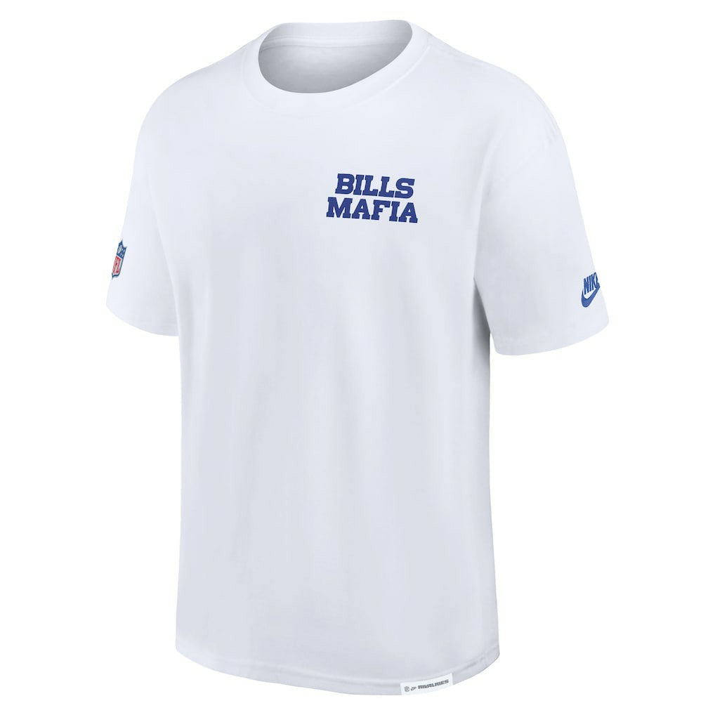Buffalo Bills 2025 Rivalries Collection Essential Max90 T-Shirt White - Nike