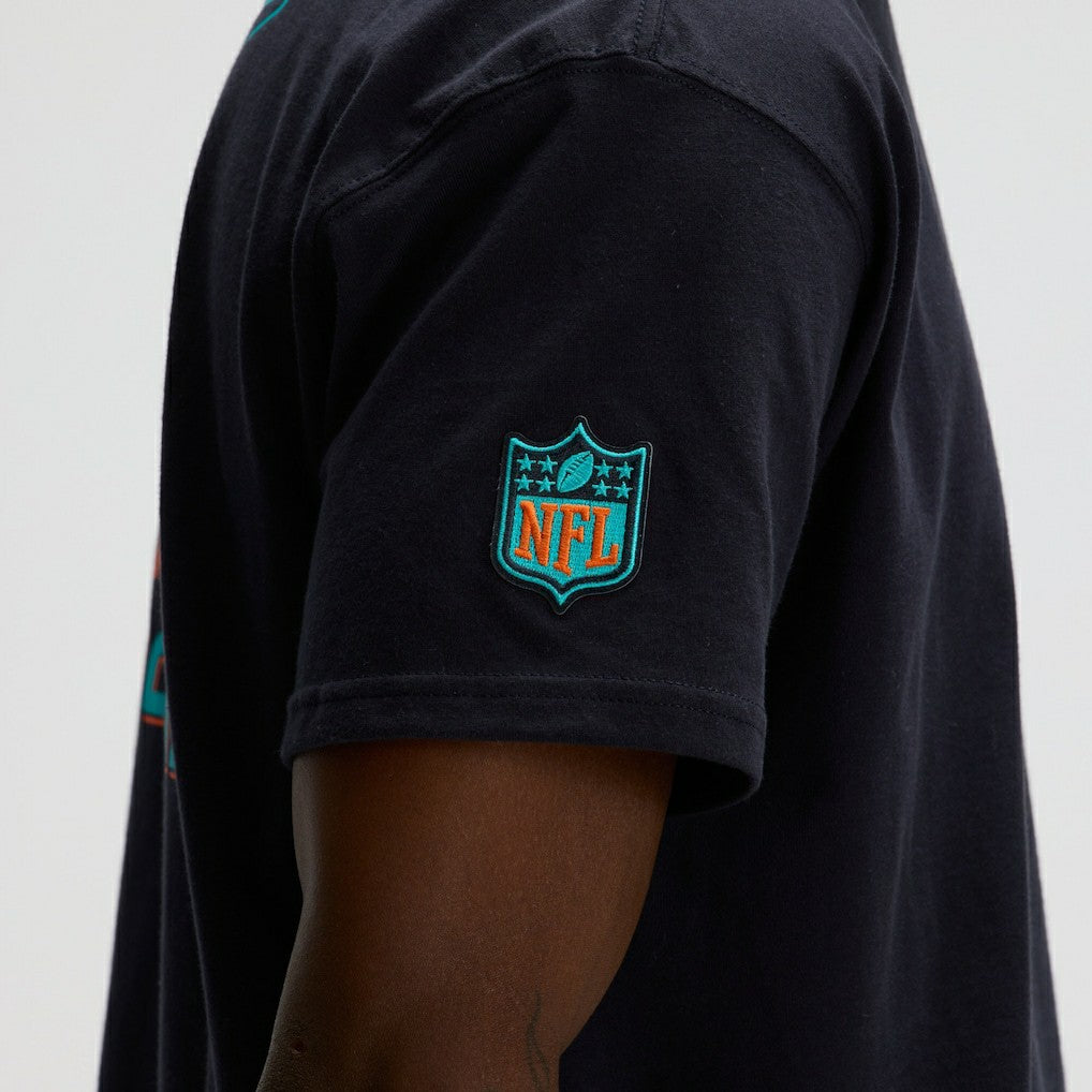 Miami Dolphins 2025 Rivalries Collection Essential Max90 T-Shirt Pitch Blue - Nike