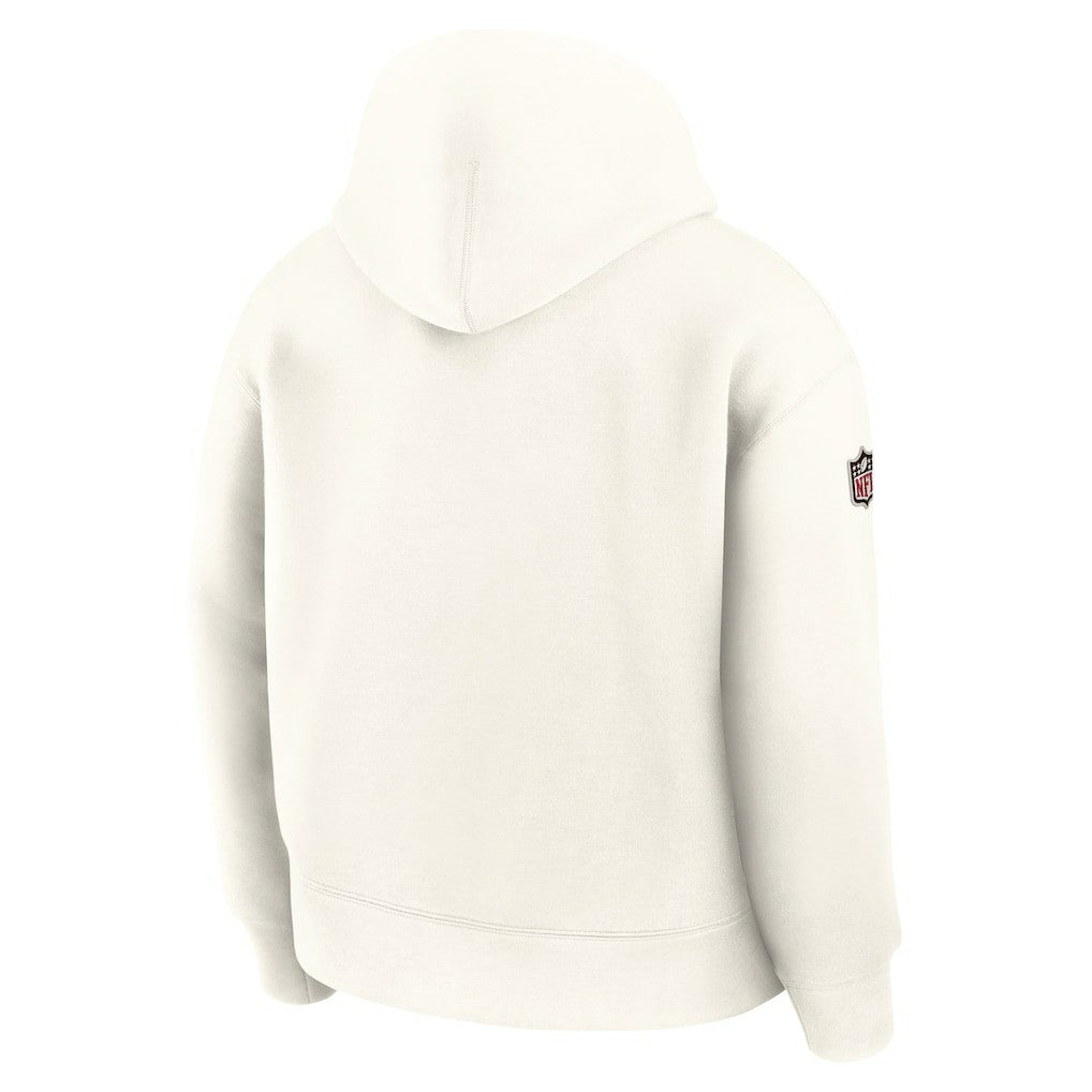 Arizona Cardinals 2025 Rivalries Collection Oversized Tech Fleece Hoodie Natural - Nike