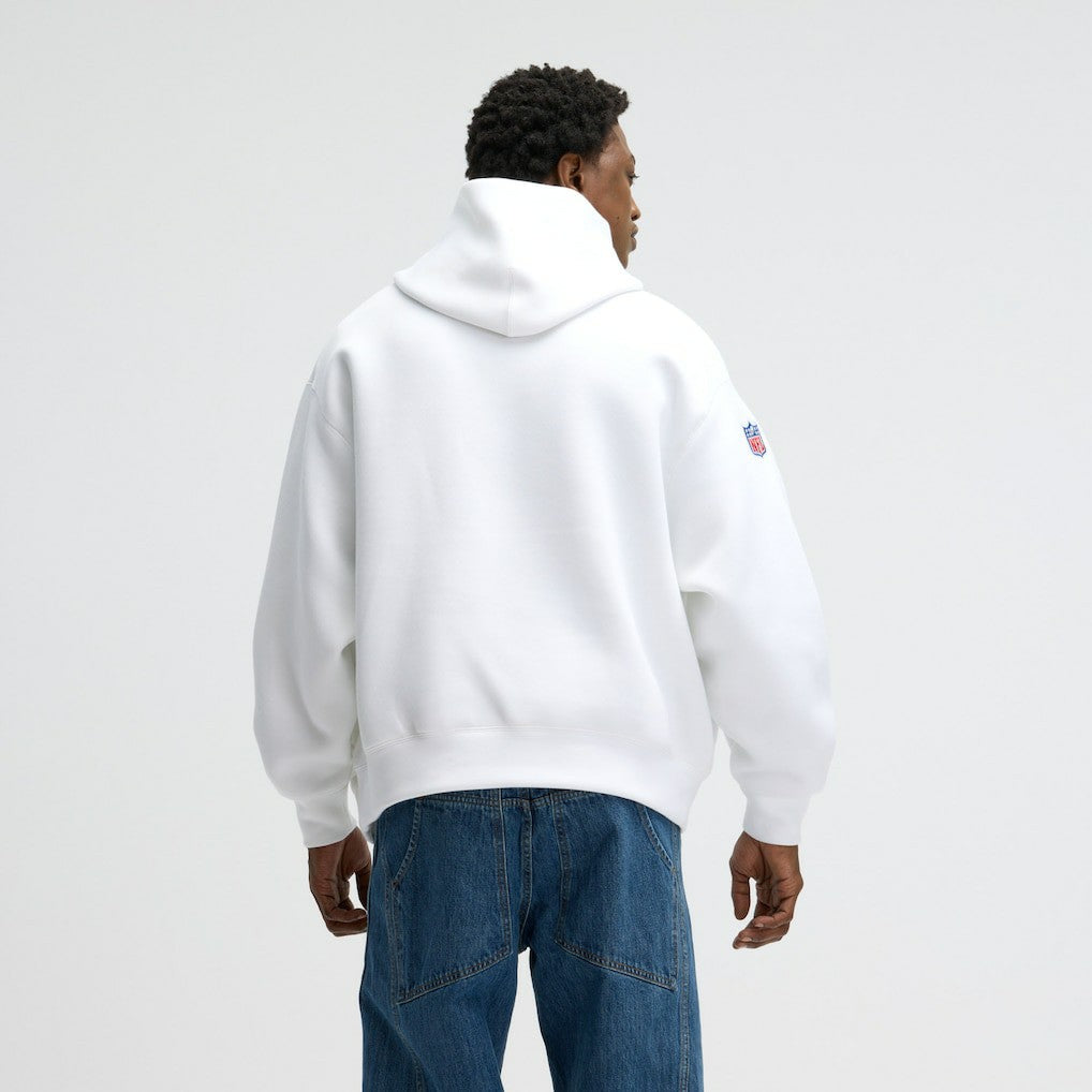 Buffalo Bills 2025 Rivalries Collection Oversized Tech Fleece Hoodie White - Nike
