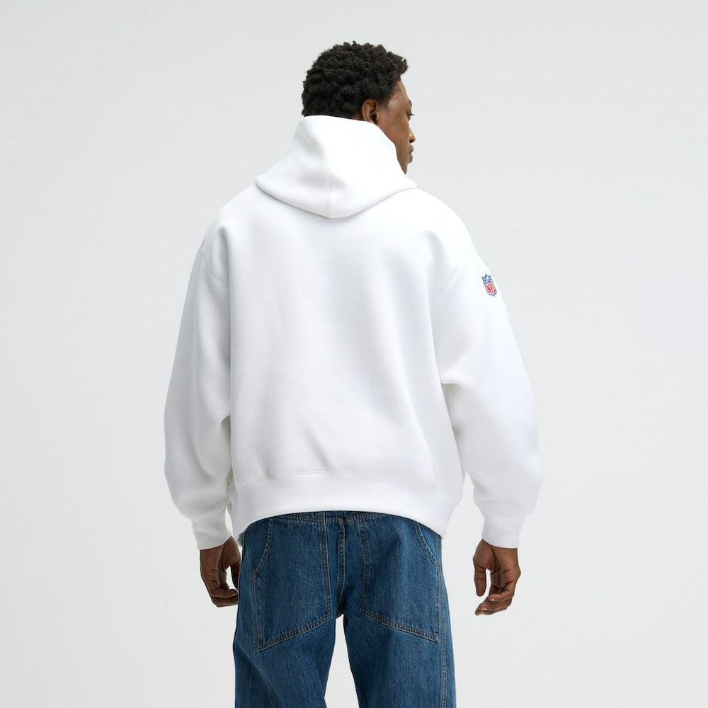 Buffalo Bills 2025 Rivalries Collection Oversized Tech Fleece Hoodie White - Nike