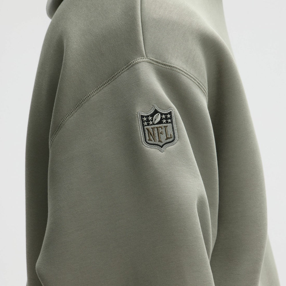 New York Jets 2025 Rivalries Collection Oversized Tech Fleece Hoodie Gotham Green - Nike
