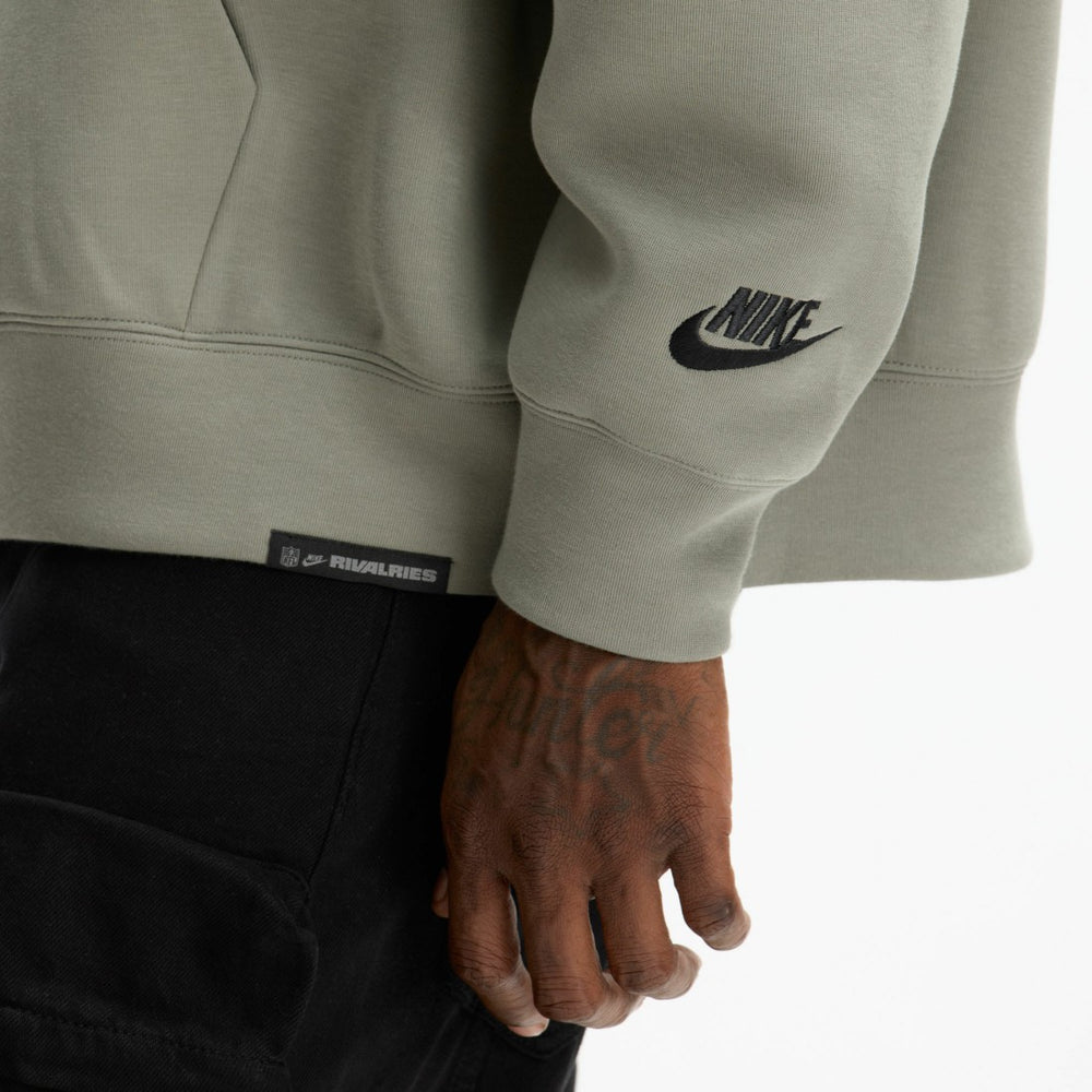 New York Jets 2025 Rivalries Collection Oversized Tech Fleece Hoodie Gotham Green - Nike