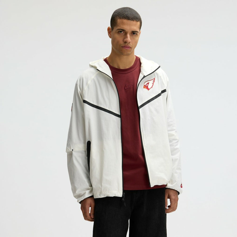 Arizona Cardinals 2025 Rivalries Collection Tech Raglan Full-Zip Jacket Natural - Nike