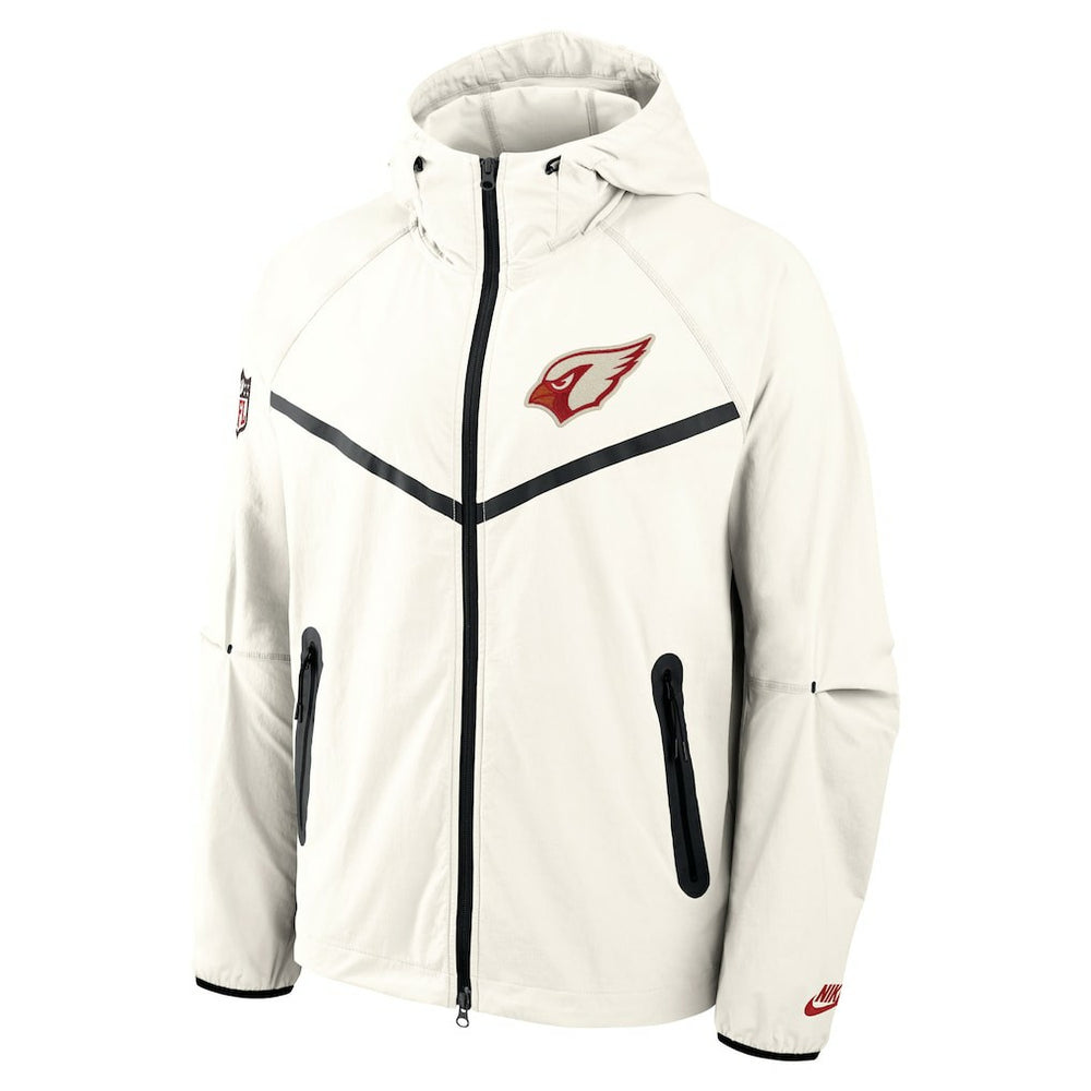 Arizona Cardinals 2025 Rivalries Collection Tech Raglan Full-Zip Jacket Natural - Nike