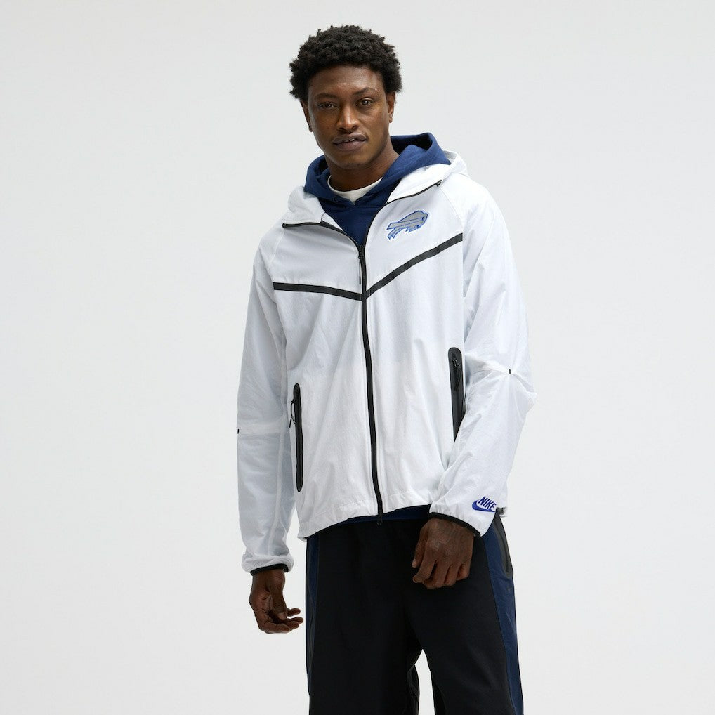 Buffalo Bills 2025 Rivalries Collection Tech Raglan Full-Zip Jacket White - Nike