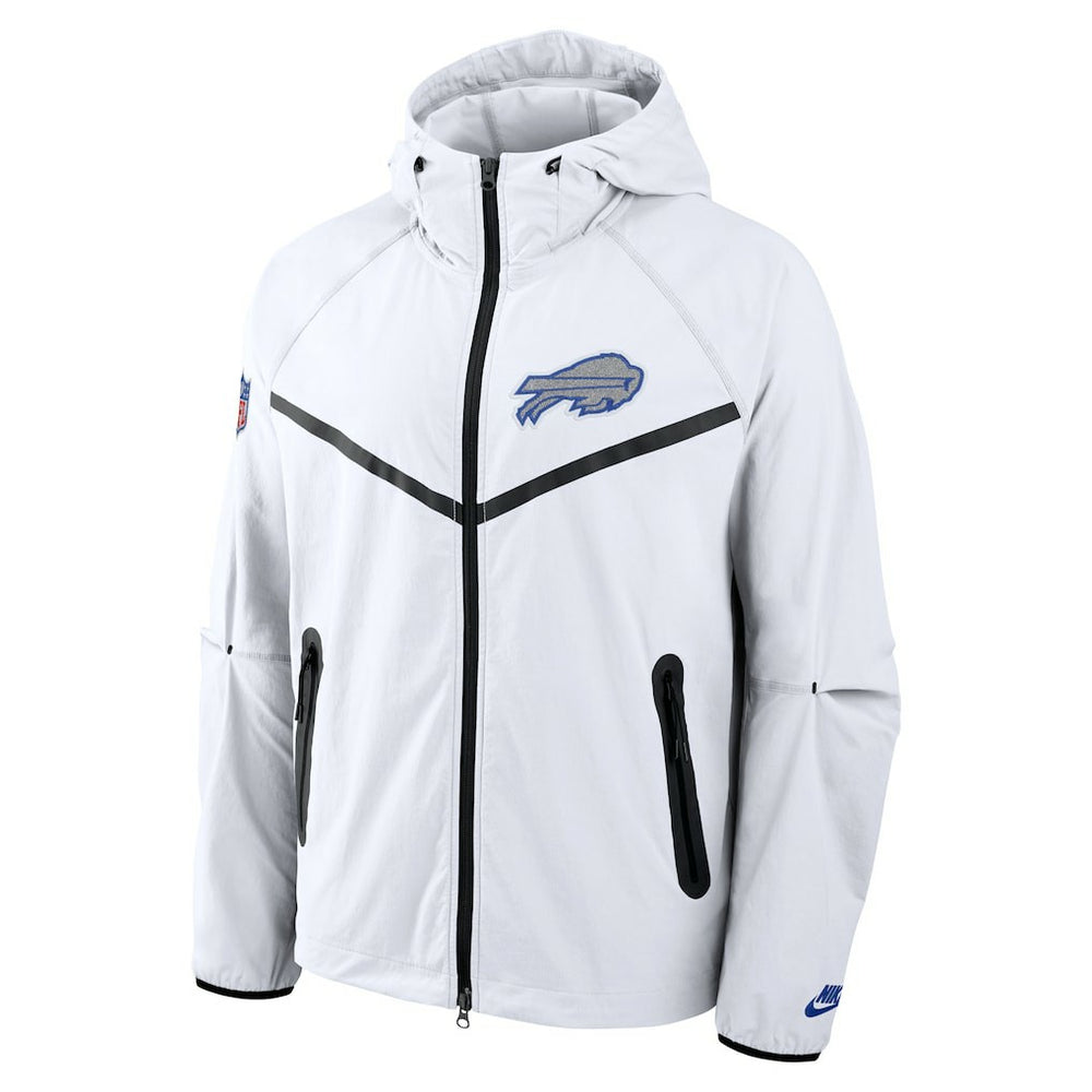 Buffalo Bills 2025 Rivalries Collection Tech Raglan Full-Zip Jacket White - Nike