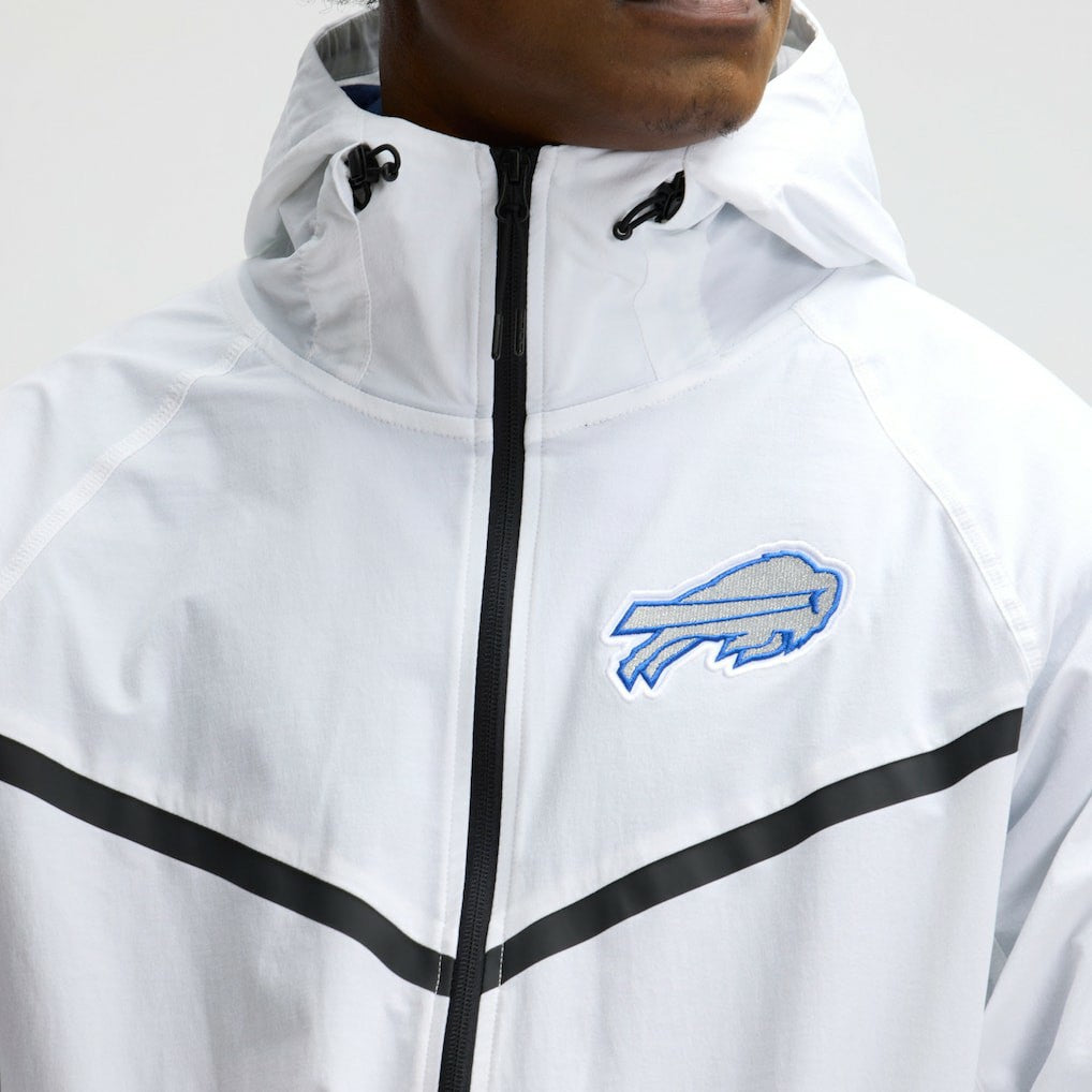 Buffalo Bills 2025 Rivalries Collection Tech Raglan Full-Zip Jacket White - Nike