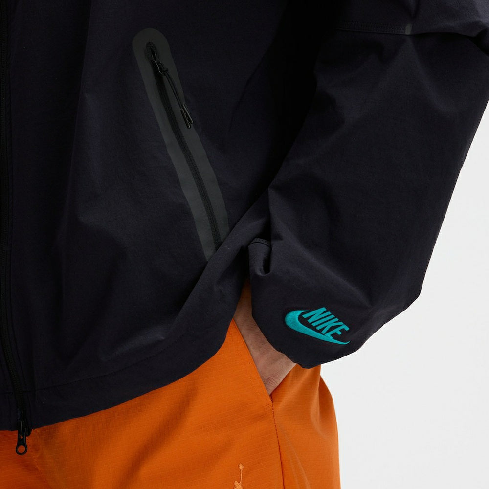 Miami Dolphins 2025 Rivalries Collection Tech Raglan Full-Zip Jacket Pitch Blue - Nike