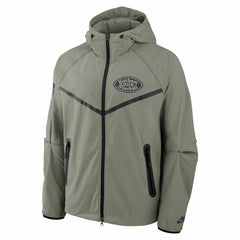 New York Jets 2025 Rivalries Collection Tech Raglan Full-Zip Jacket Gotham Green - Nike