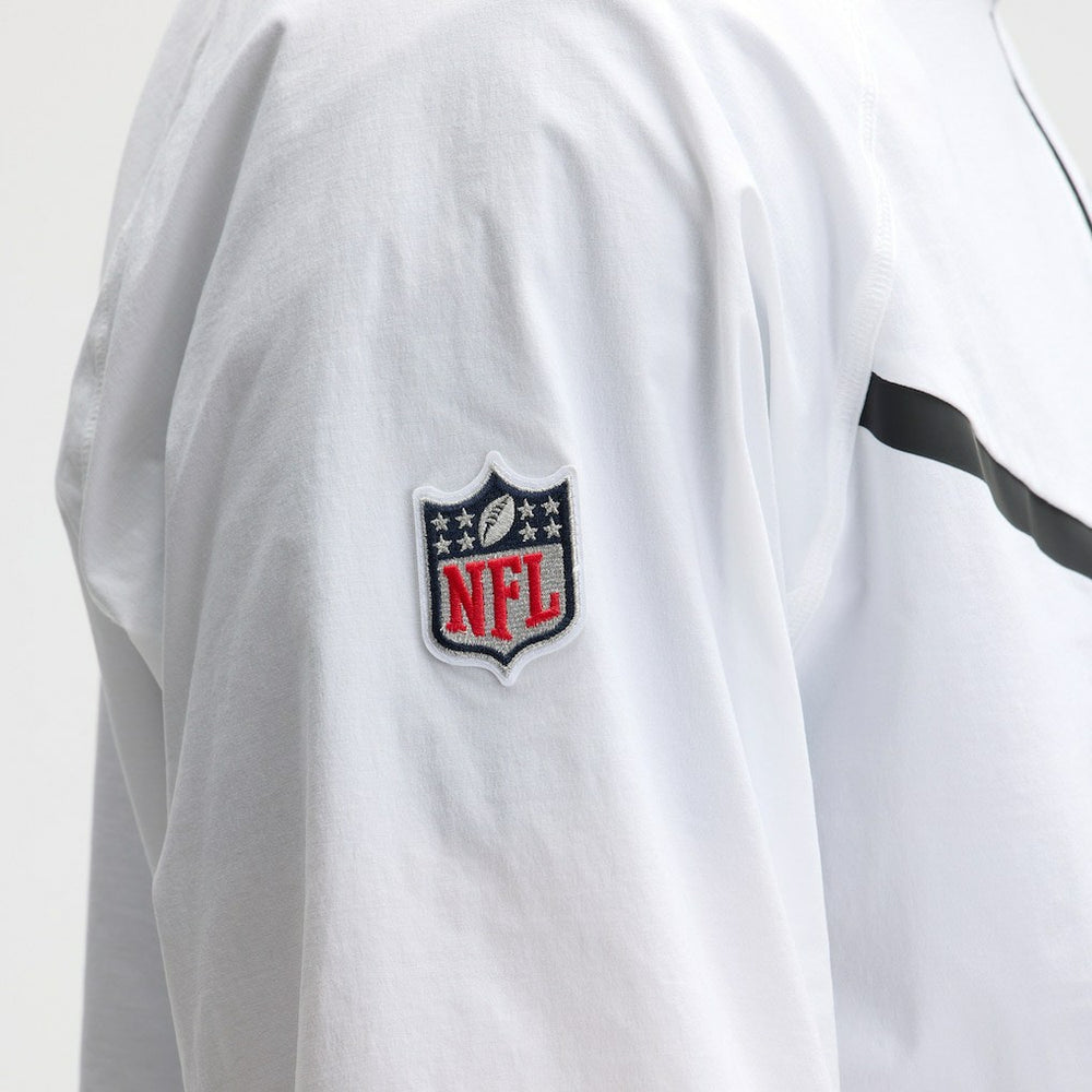 New England Patriots 2025 Rivalries Collection Tech Raglan Full-Zip Jacket White - Nike