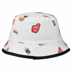 New Era - Chicago Bulls Team Cheer Reversible Bucket Hat - White